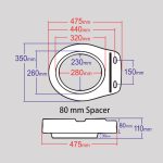 Spacer-80mm_Measurements_vector