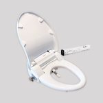 Inteliclean-A9000R-open-lid-angled-view-remote