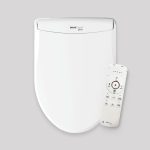 Inteliclean-Plus-closed-lid-top-view-with-remote