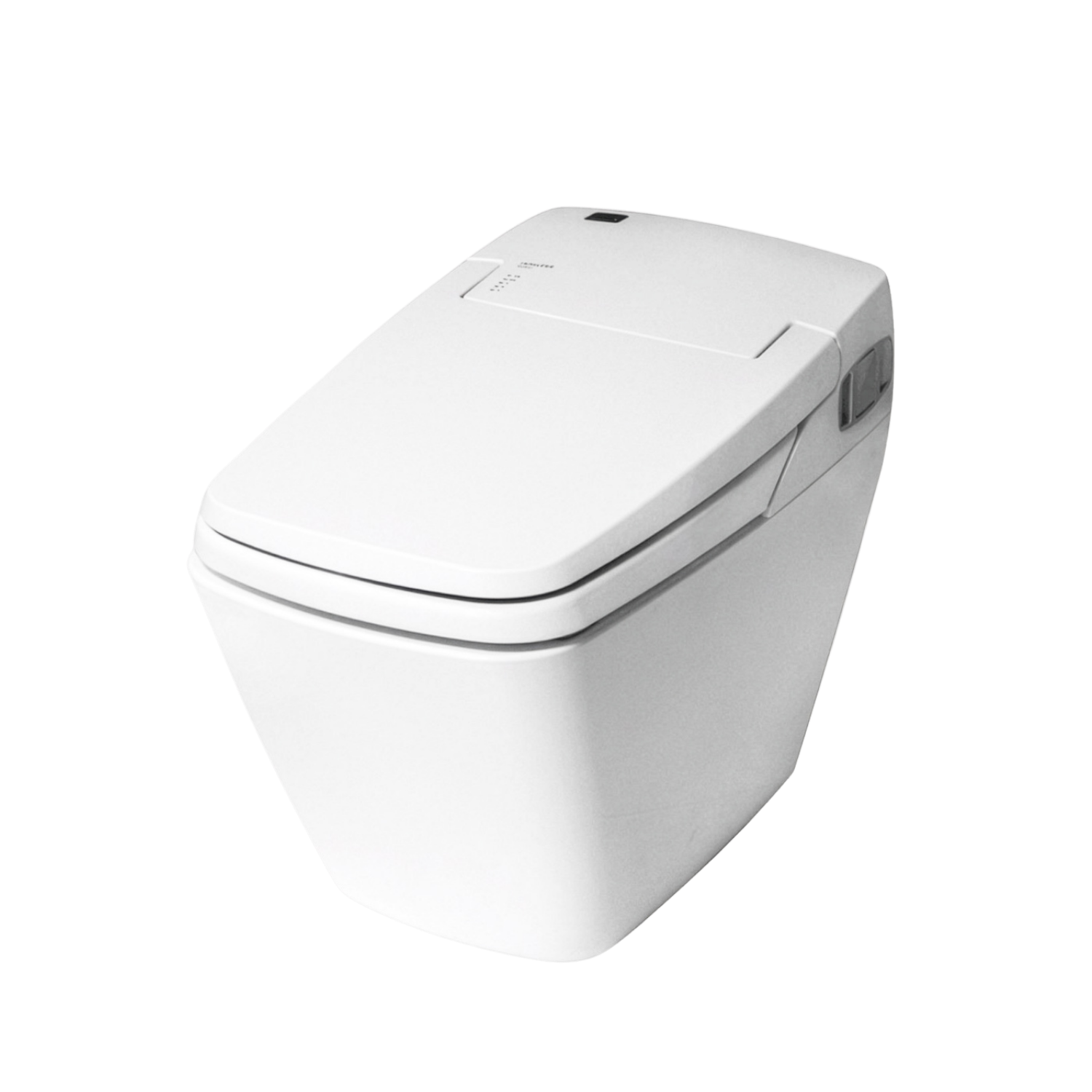 Throne King open lid seat view