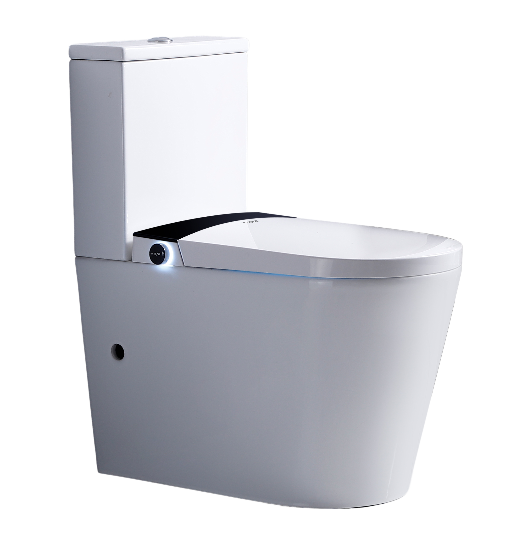 Throne Smart Bidet Toilet Suite — Matte Black